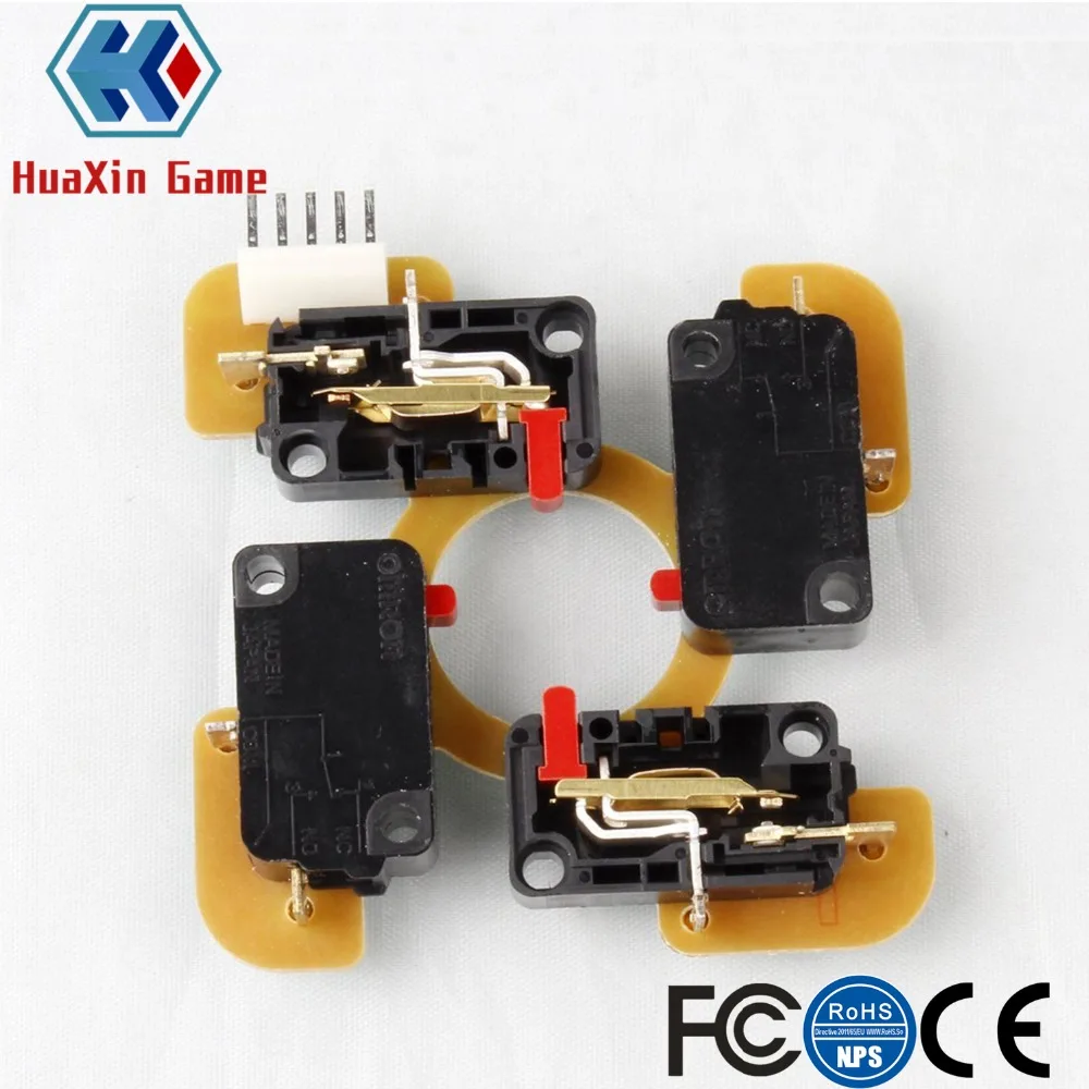 5Pin Micro Switch for Original Sanwa Joystick, Arcade, Genuine Sanwa, Original TP-MA PCB OMRON, JLF-TP-8YT, Mad Catz TE Stick