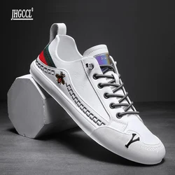 chaussure homme luxe marque men fashion small white shoes four seasons men sports shoes daily casual shoes Zapatos Hombre A15