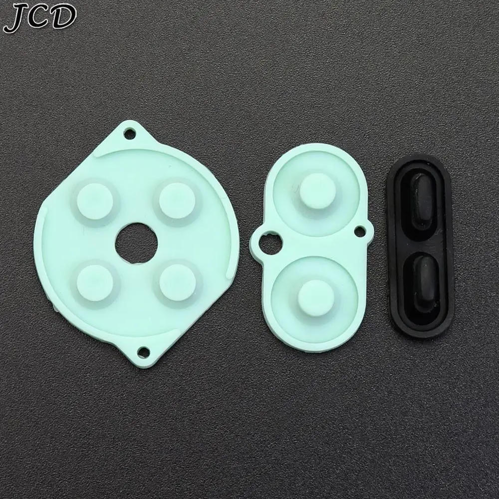 JCD 10Colors rubber conductive button A-B d-pad for Game Boy Color GBC shell housing silicon start select keypad