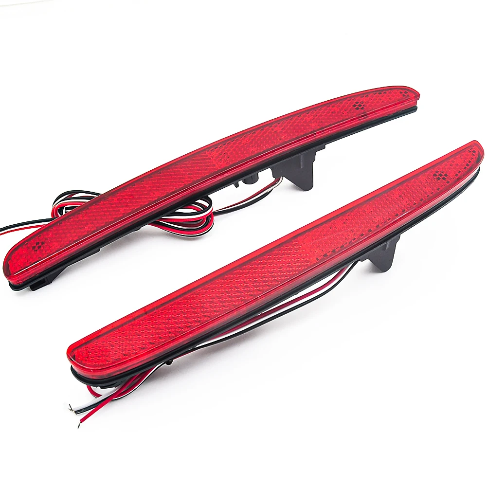 For Honda Civic Hatchback 2016 2017 2018 Multi-function LED Rear Bumper Light Rear Fog Lamp Auto Bulb Brake Light Reflector