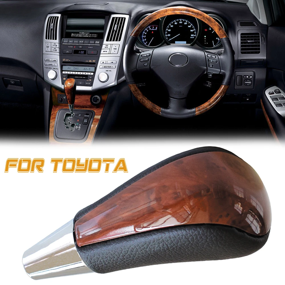 AT Gear Shift Knob Car Shift Lever Knob Stick Headball For Toyota Prado Lexus Hilux 2011 Crown RAV4 Fortune 2012