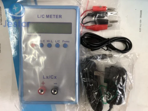 LC200A Digital LCD Capacitance LC Meter  Inductive Inductance Tester Inductor Capacitor Table 1pF-100mF 1uH-100H with Adapter