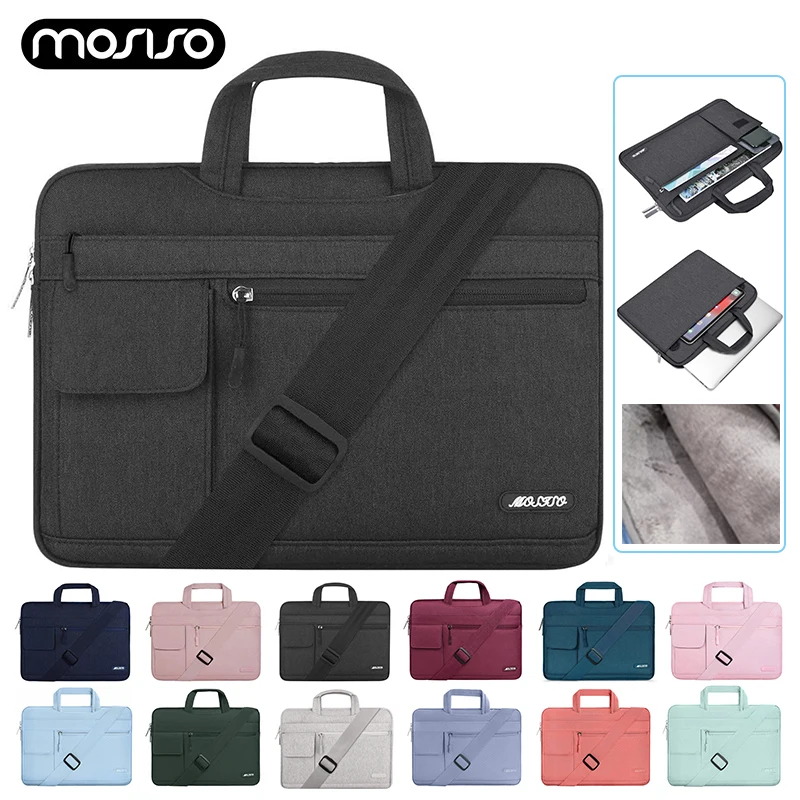 MOSISO Laptop Shoulder Bag For MacBook Pro Air 13 inch Messenger Bags Women Man Dell HP Notebook Computer Briefcase Sleeve Case