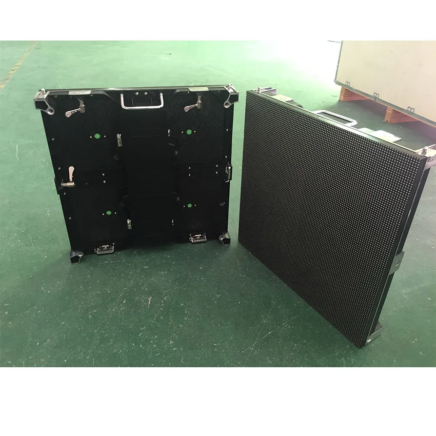 P4.81mm 500*500mm IP65 13Scan rgb 52*52 pixel led module screen full color outdoor rental flexible led advertising big panel