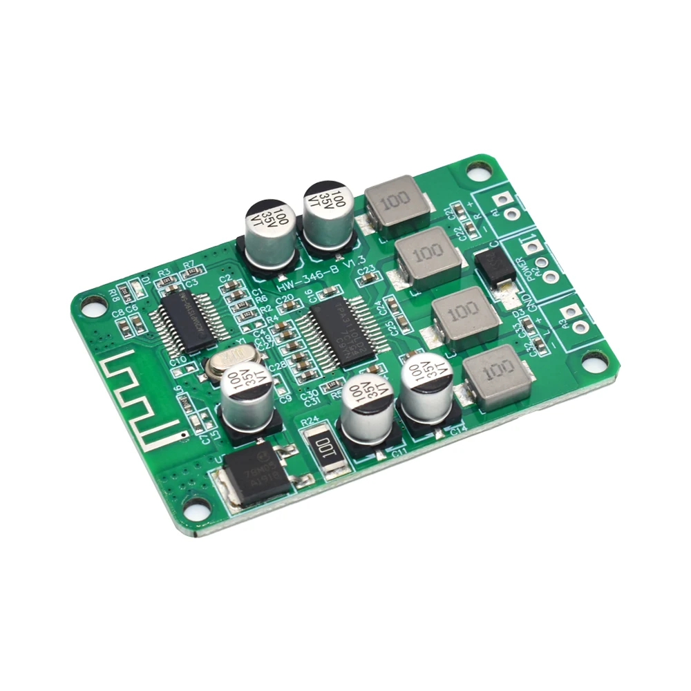 TPA3110 2X15W 15W+15W Wireless Bluetooth Audio Power Amplifier Board Dual Channel Amp Module for 4/6/8/10 Ohm Speaker DC 10-25V