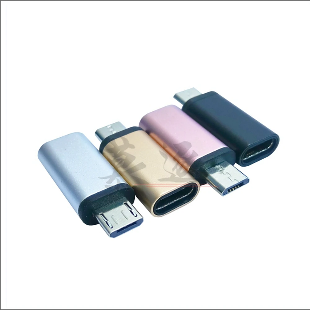Разъем USB 3.1 Type-C «папа» к Micro USB 2.0 5-контактный гнездовой адаптер данных Конвертер USB-адаптер типа C