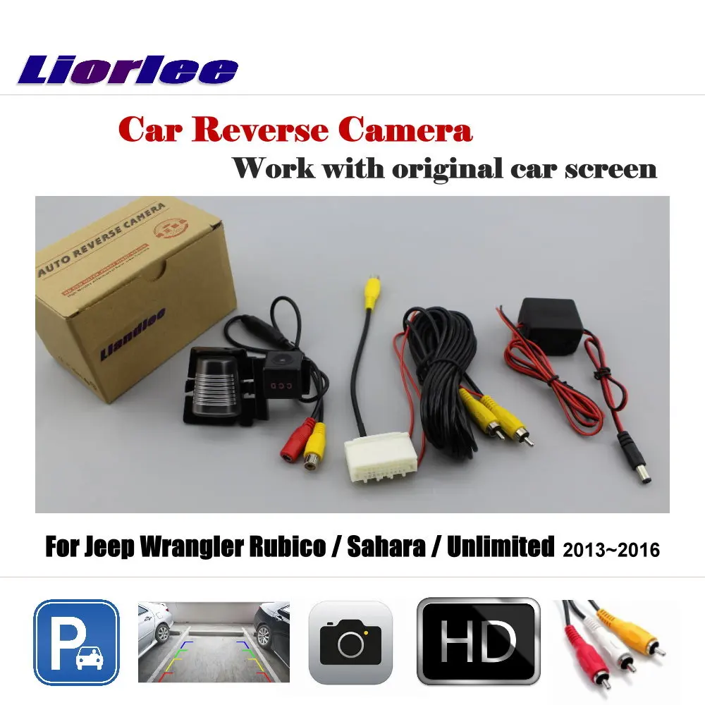 

For Jeep Wrangler Rubico/Sahara 2013-2016 Car Rear View Camera Original Display Reverse Image Back Parking HD CCD OEM CAM