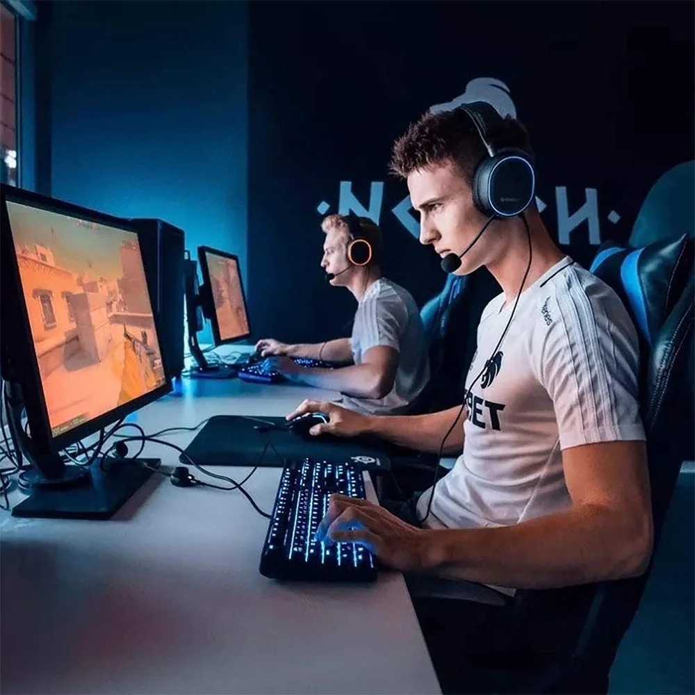 OFC Aux 교체용 GameDac 분리형 케이블 코드, SteelSeries Arctis 3 5 7 9X Pro + Plus 게임 헤드폰 게임용 헤드셋