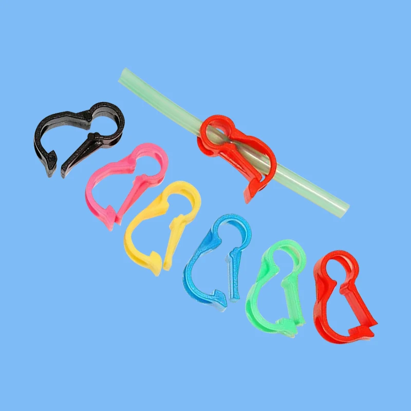 10 Pcs ​Hole5mm  Plastic Fuel Line Clamp/Hose Clamp/Filler Pipe Lock/Oil Tank Accessories For RC Model  Electic Plane Toy Parts