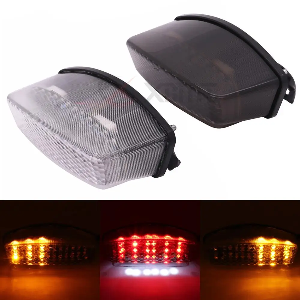 

Motorcycle Tail Light Brake Turn Signals Integrated LED Light For Ducati Monster 400 600 620 695 750 800 900 1000 1994-2008