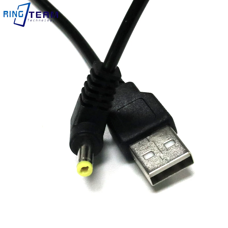 Suitable for Panasonic HD Video DV Camera 5V 2A DC Drive USB To DC4.0×1.7mm Male Spring Wire Power Cord