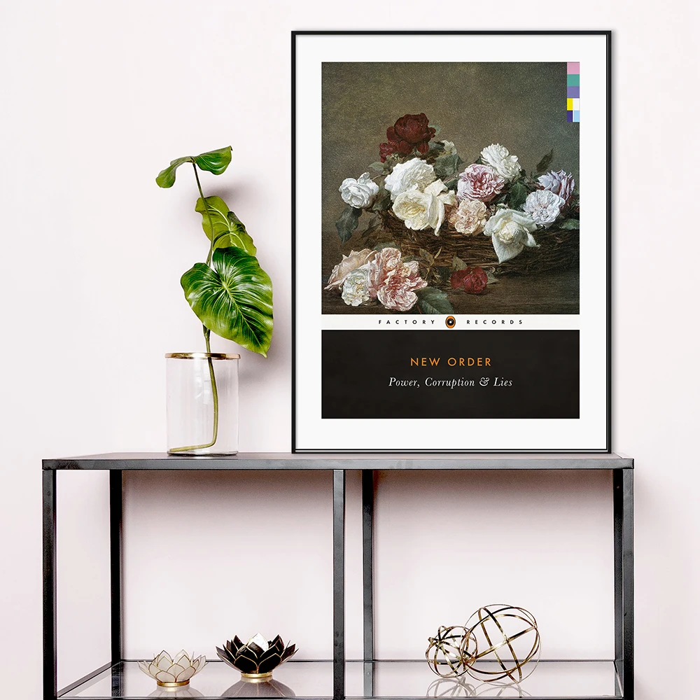 New Order Power Corruption And Lies Penguin Classics Book Poster Album Art Print Music Canvas Painting Wall Picture Home Decor