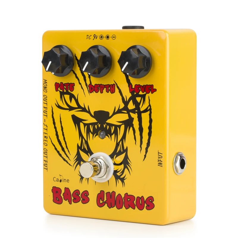 Caline CP-83 The Pumpkin Carver Bass Chorus Effect Pedal