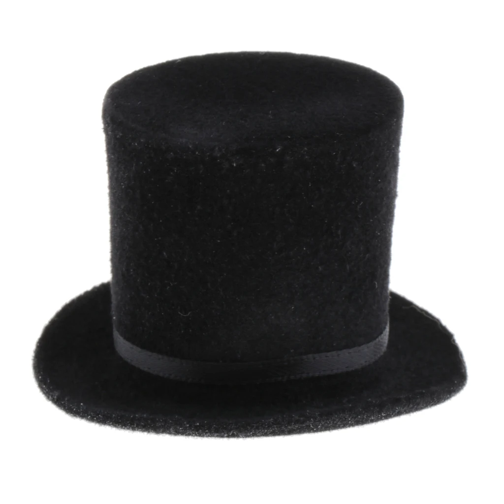 

1/6 Top Hat For 12inch Action Male Female Body Dress Up Party Hats Clothes Accessories