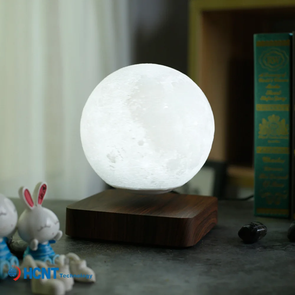 

Magnetic levitation moon light 3D printing moon light baby gifts night light Bedroom Decoration moon lamp Touch Dimming 3d lamp