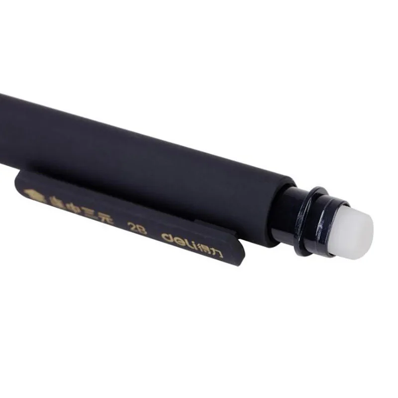 1pc with Ternary Answer Sheet Special Pen 2b Mechanical Pencil Computer Card Pen Filling Core Triangle Pen Stationery