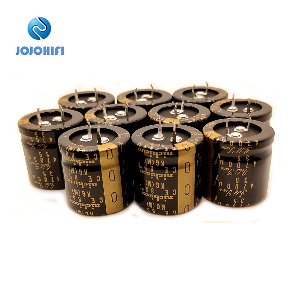 

1pcs-6pcs Nichicon KG TYPE II Gold Tune 4700UF 35V 30*30mm Pitch 10mm 35V/4700uf Audio Electrolytic Capacitor Capacitors