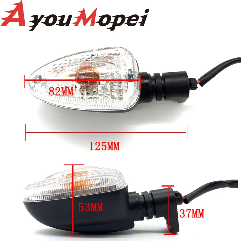 

Turn Signal Indicator Light For BMW F650 Funduro/ F650ST 1997-2000, G650GS 2008-2010 F650GS Motorcycle Front/Rear Blinker Lamp