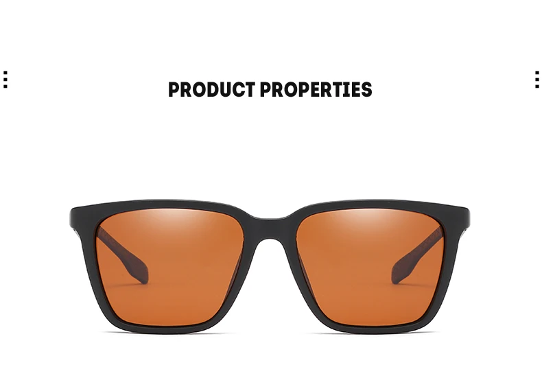 ZENOTTIC Platz Polarisierte Sonnenbrille Männer Marke Design Fahren Sonnenbrille Retro Outdoor Anti-Glare UV400 Brille Shades Brillen – Detail 15