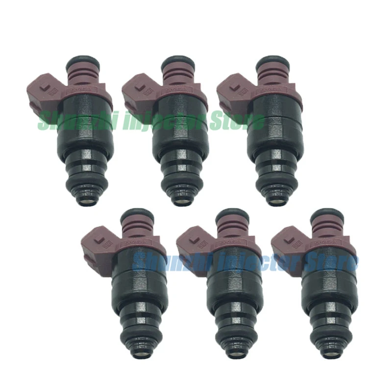 6set Fuel Injector Nozzle For Benzine Siemens Injectoren Chery QQ0.8 OEM 5WY2404A  5WY 240 4A