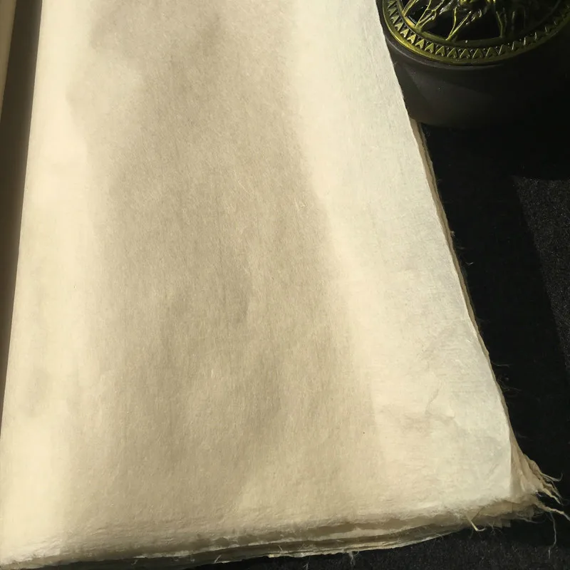 

Волоконная бумага Xuan, Китайская каллиграфия, волоконная бумага, 10 листов, ручная работа, половина зрелой рисовой бумаги с неровными краями, бумажная бумага риса