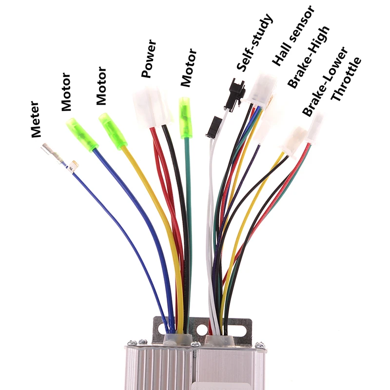 Electric Bicycle Accessories 36V/48V Electric Bike 350W Brushless DC Motor Controller For Electric Bicycle E-bike Scooter