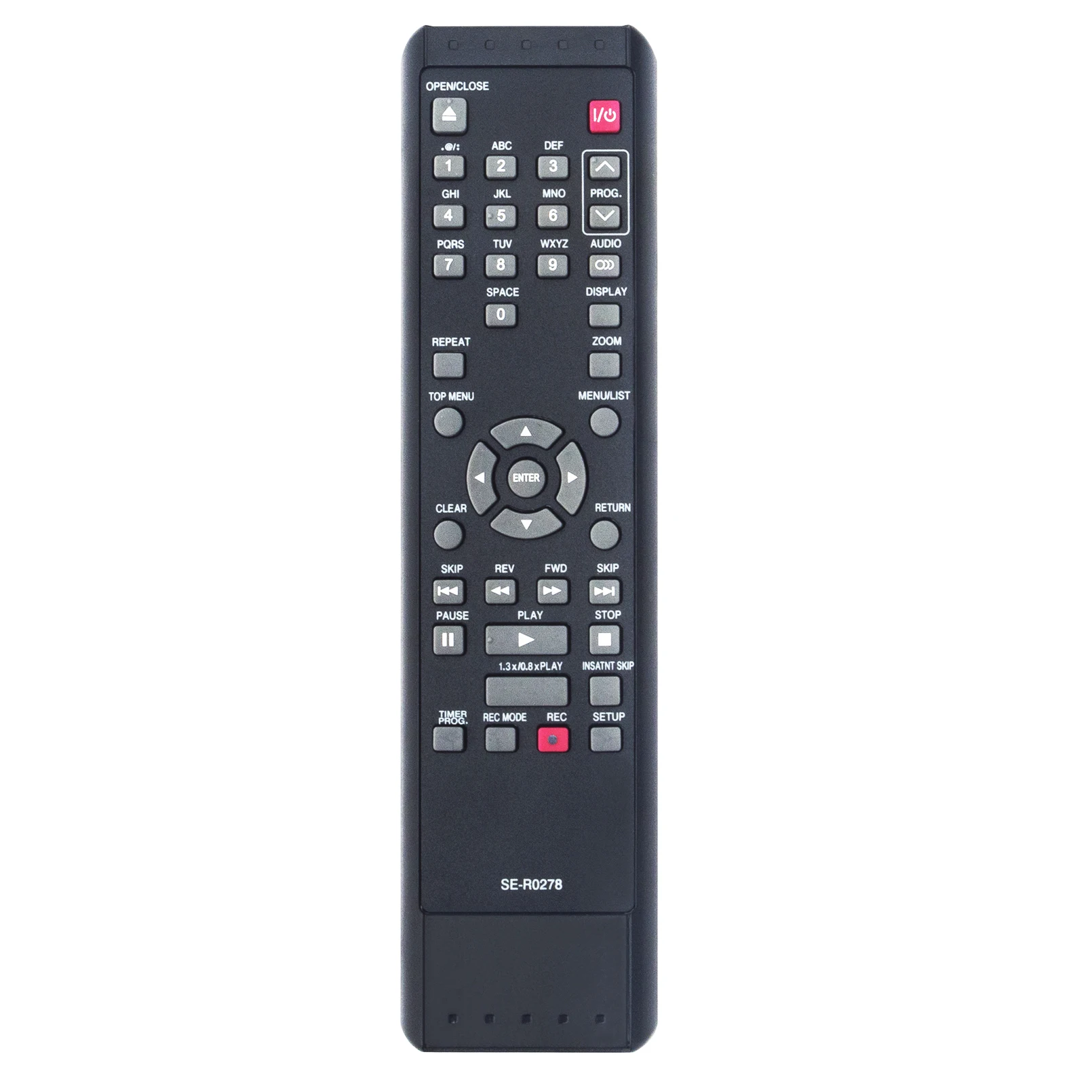 

New SE-R0278 Replaced Remote Control fit for Toshiba DVD VCR Player