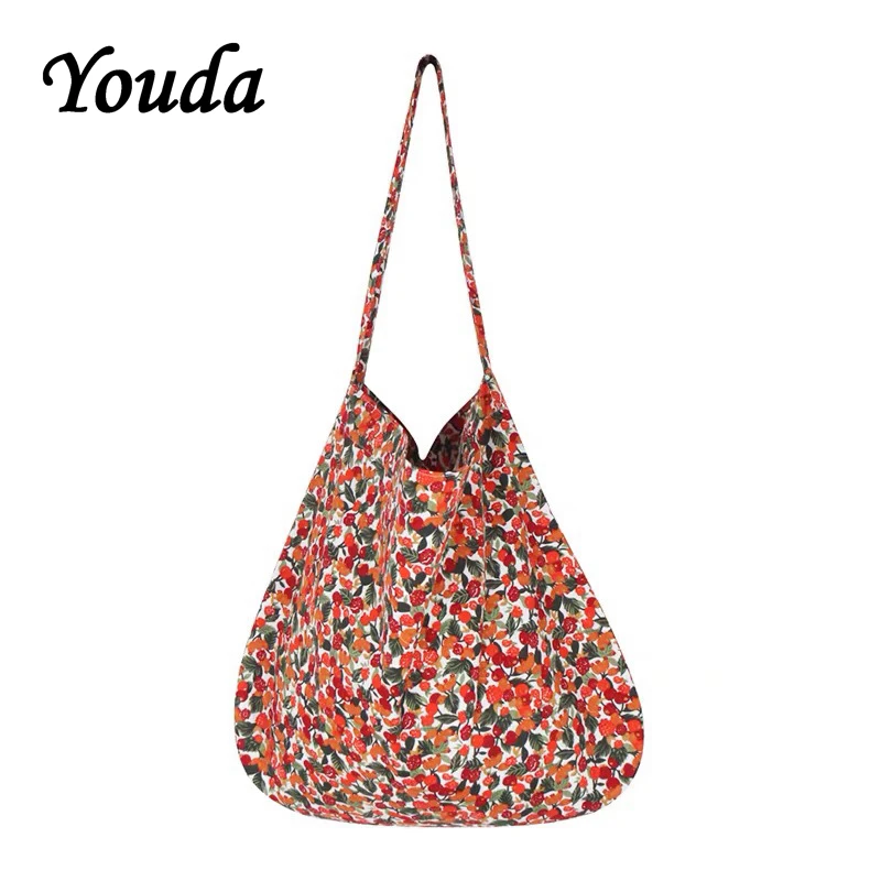 Youda New Fashion Women Classic Shoulder Bags Casual Style Ladies Shopping Bags Vintage Female Handbag Cute Girls Tote Handbags