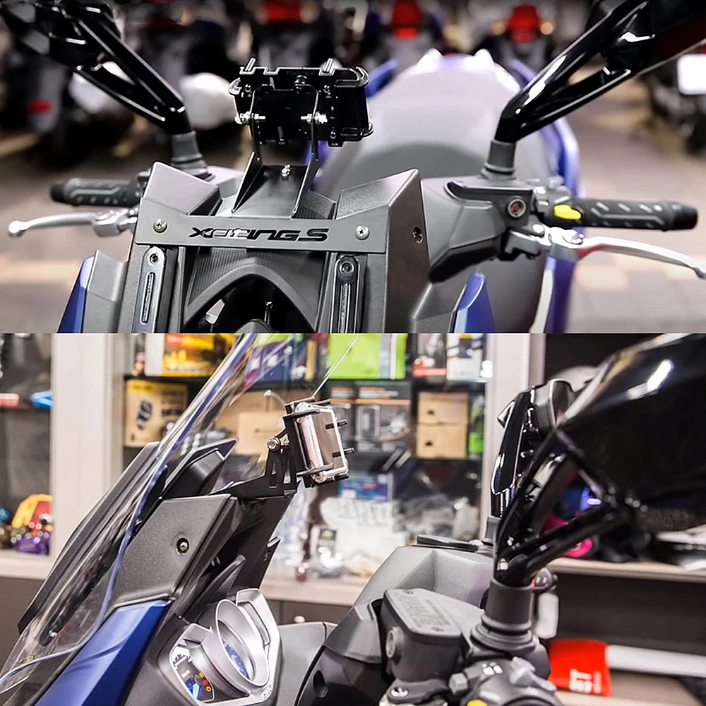 Nuevo remo importado de Taiwán Guang Yang-accesorios modificados teléfono móvil de navegación para Kymco XCITING S 400 S400