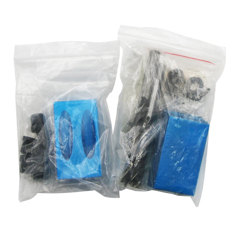 Localizador de agujeros oblicuos para carpintería, Kit de plantilla de agujero de bolsillo, guía de taladro de ángulo de 15 grados, perforadora de agujeros, herramientas de carpintería DIY