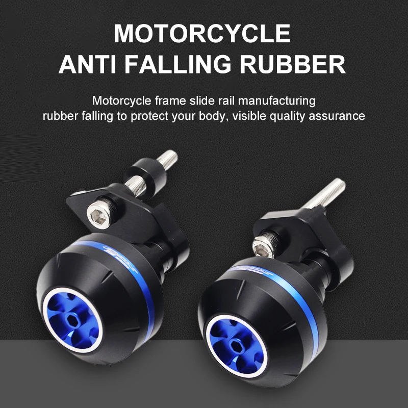 

Motorcycles Anti Falling Rubber Collision Protection Frame SUZUKI GSX-S1000 15-16 Side Cover Anti-Drop Glue Slider Fairing