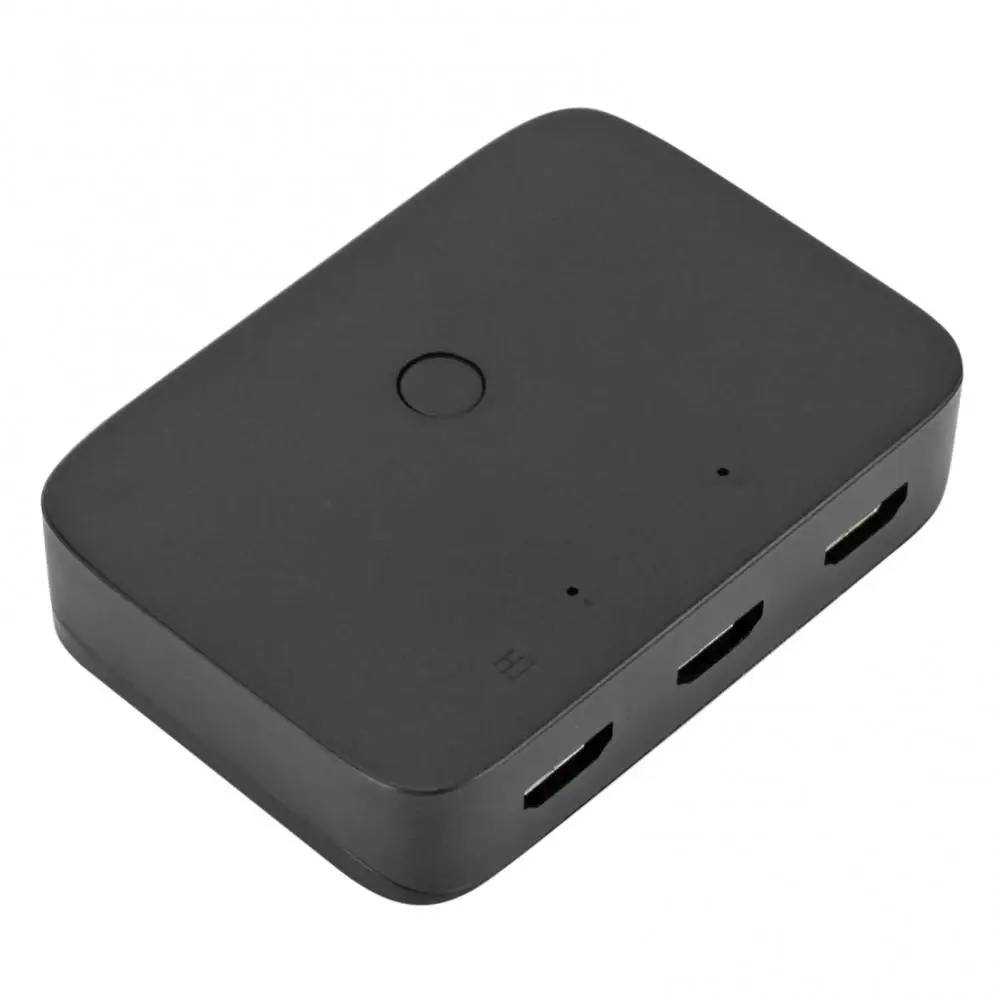 Bluelans 2 Port kompatibel KVM Switcher Splitter PC Mouse Keyboard Perangkat Berbagi Cetak USB