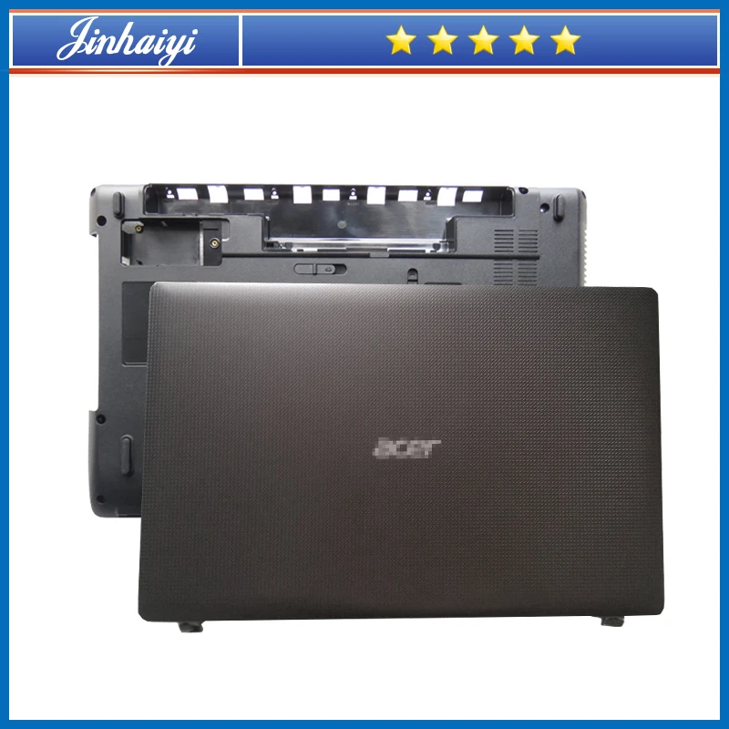 Laptop LCD back shell for Acer 5741G 5742G 5742ZG 5551 5251 5552G screen frame bottom shell upper lower cover case