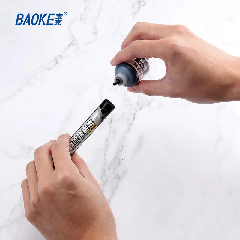 Oily Quick-drying Marker Pen Logistics Express Can Add Ink And Dry Pen Nib Writing Pen