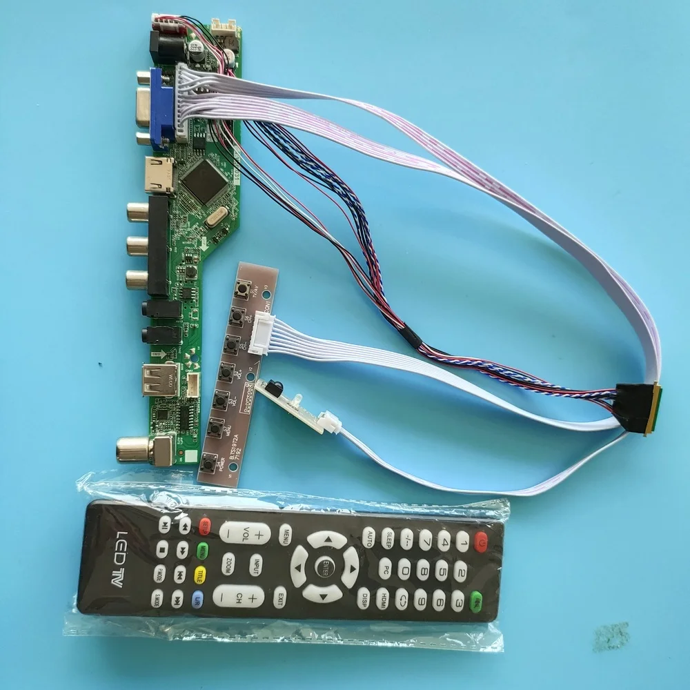 

kit for LP154WP4-TLA1/TLB1/TLAA remote VGA Controller board driver 40pin panel LVDS LCD LED 1440X900 TV AV USB 15.4"