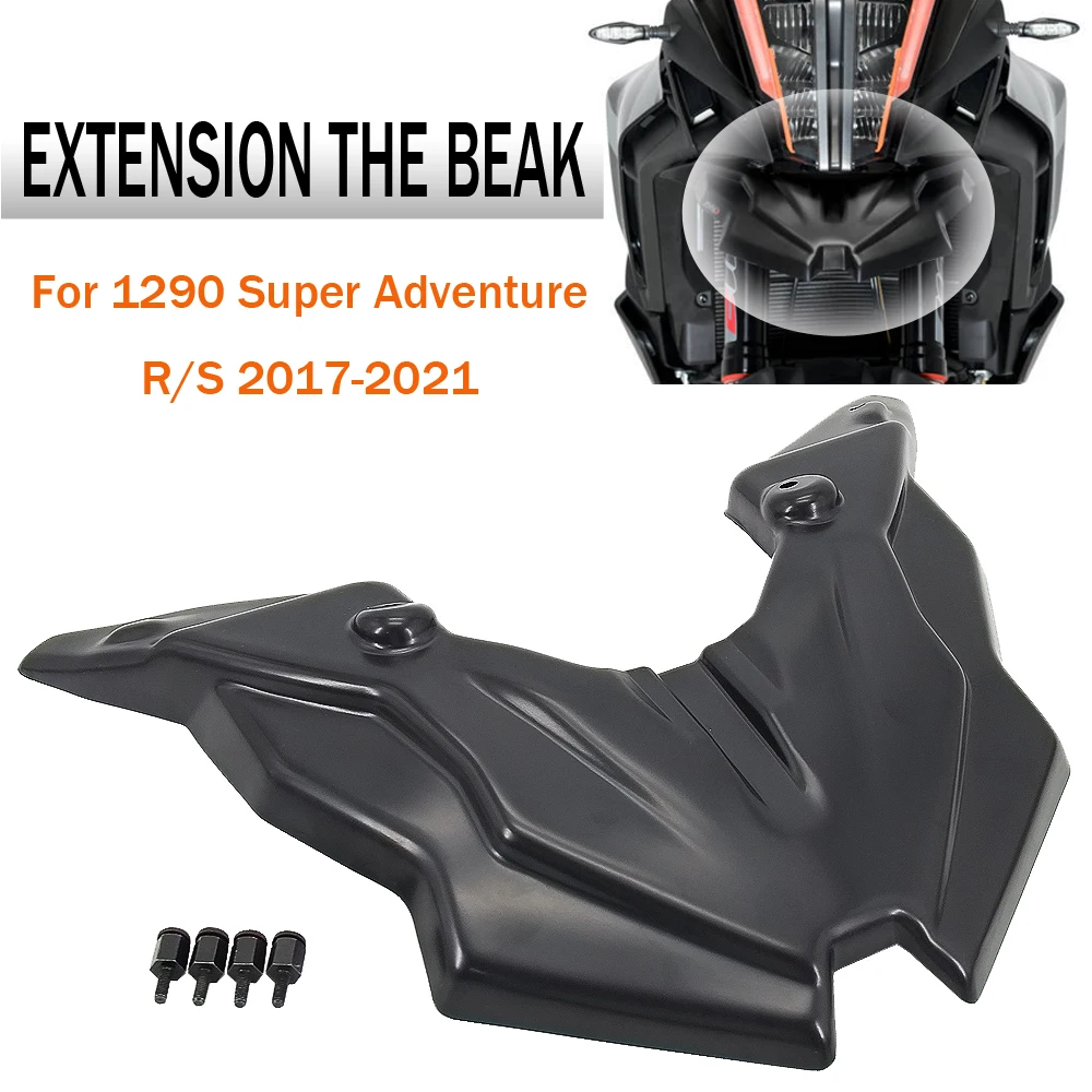 

NEW Front Fender Beak FOR 1290 Super Adventure R / S Motorcycle Accessories Cowl Guard Extension 2017 2018 2019 2020 2021