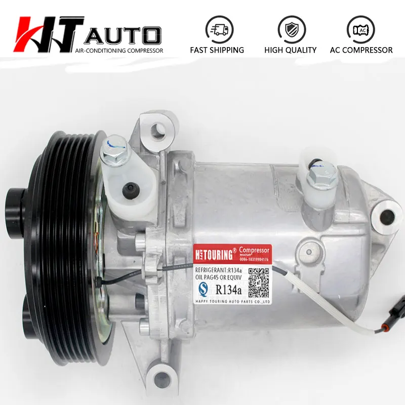 

CAR AC Compressor FOR CHEVROLET COLORADO GM S10 2.8 DIESEL 2012-2017 52021260 52063999 597910629 RC.600.525 BH-CT014 52061675