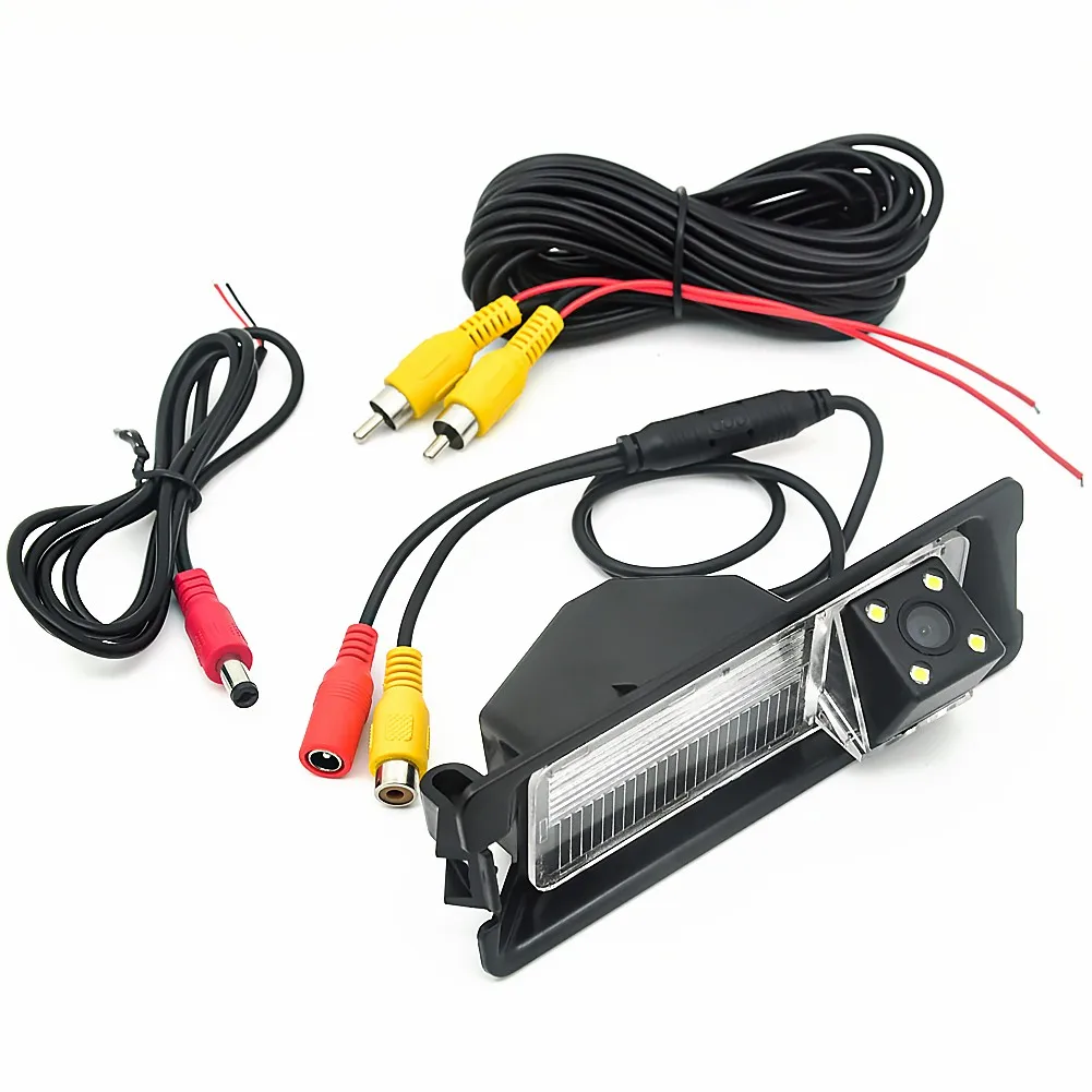 CCD CCD Night 4 LEDS Special Car Rearview Rear View Reverse backup Camera For Nissan March Renault Logan Renault Sandero W