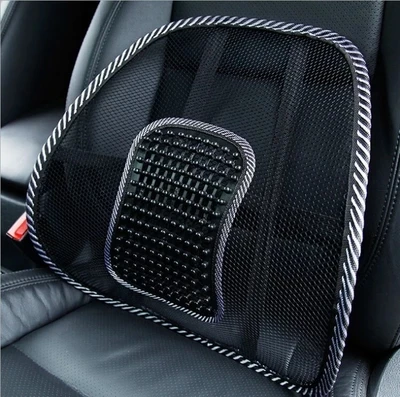 lumbar traction device Back Massage Mesh Cloth Car Seat Cushion Lumbar Waist Support Massager Pillow Ventilate Breathable Tool