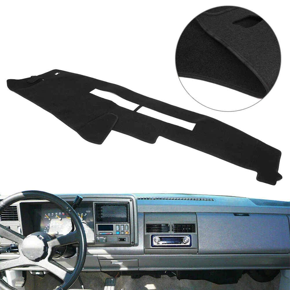 Car Dash Mat Dashboard Cover Dashmat For Chevrolet Silverado 1988-1994 LHD