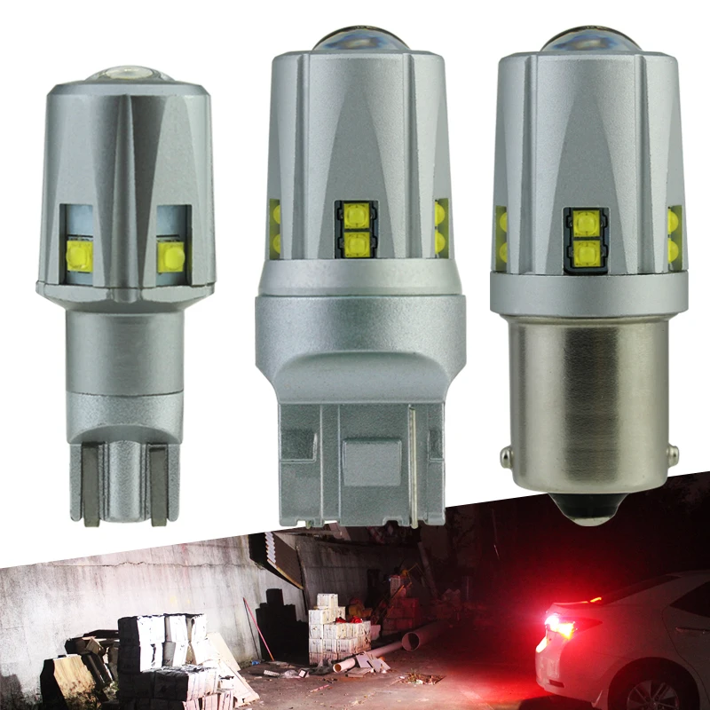 2pcs 912 921 LED Bulbs for Backup Reverse Light Bulb 1156 BA15S P21W T20 7440 W16W T15,6000K White,Back Up Replacement Lamp