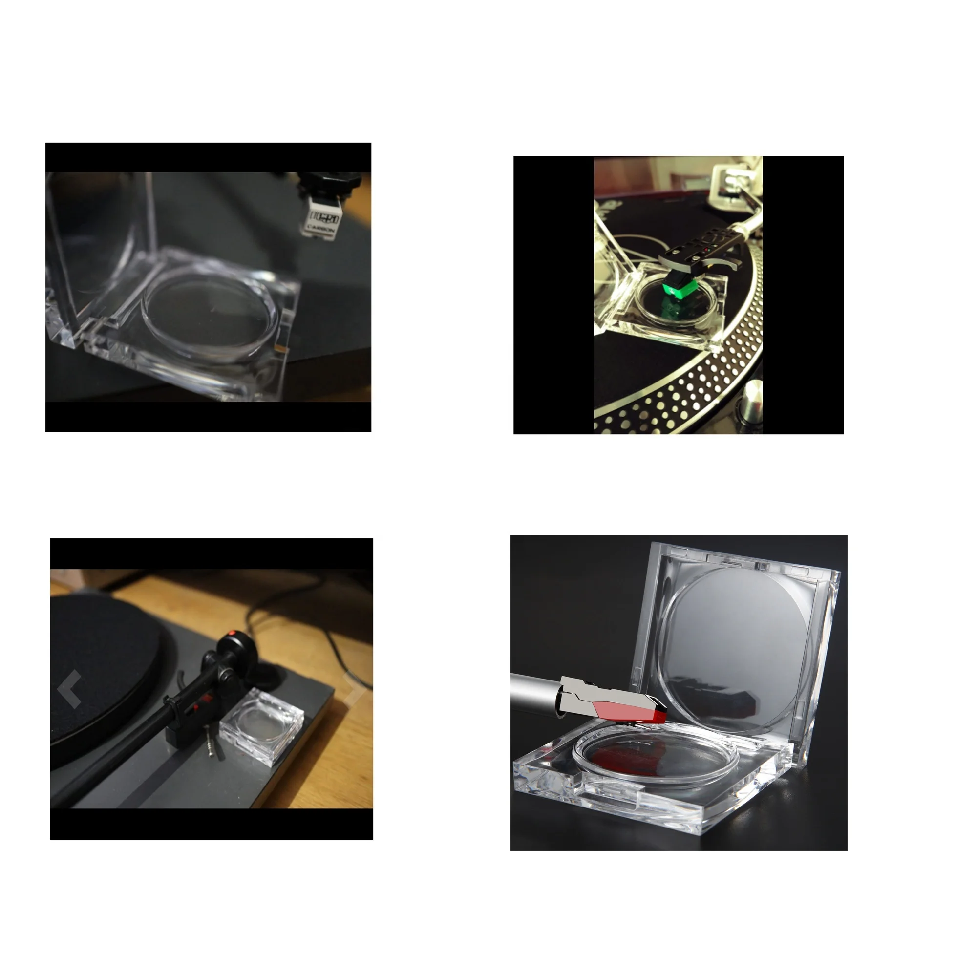 Limpiador de agujas de vinilo, Gel de limpieza de lápiz giratorio, sin polvo, LP, gramófono