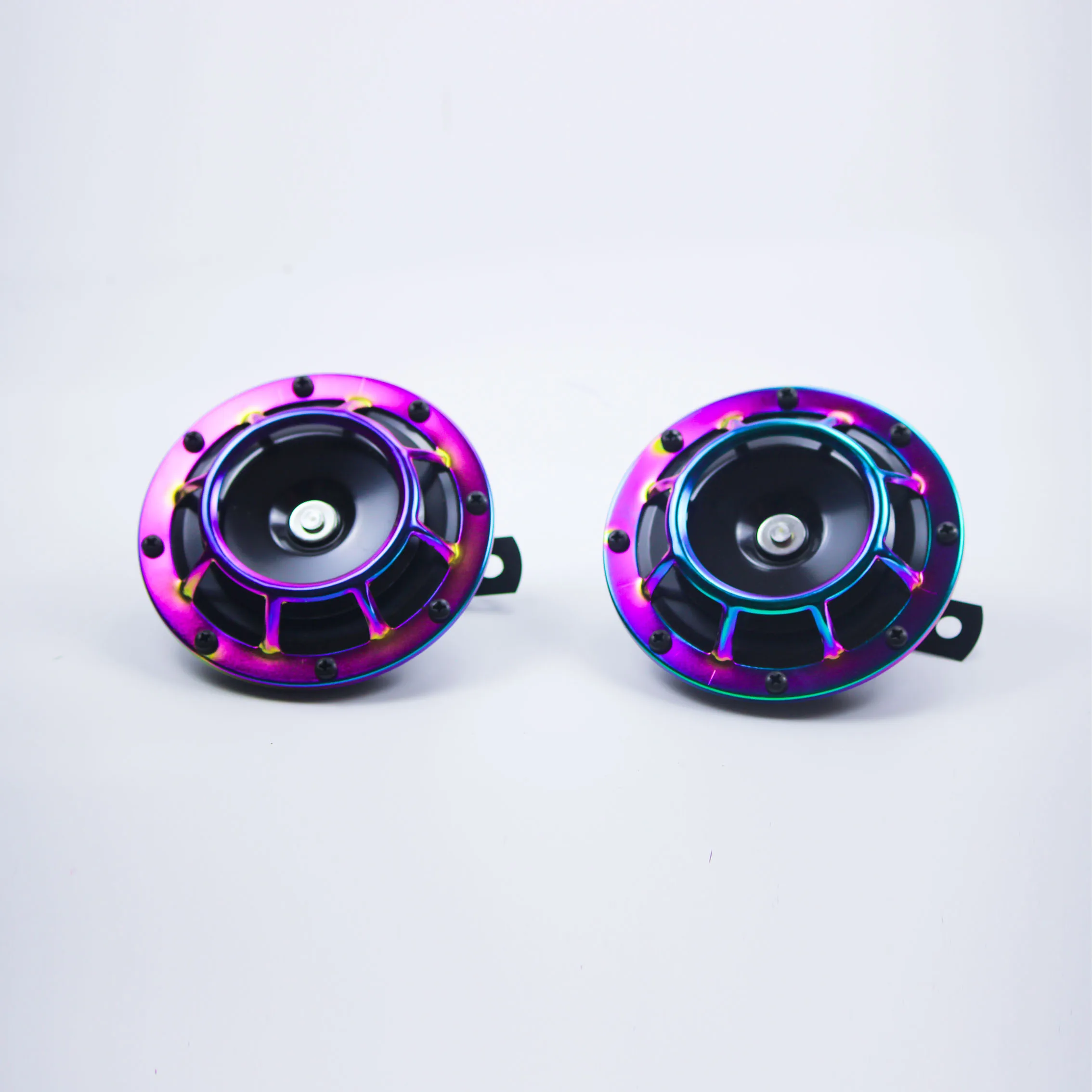 

Car Horn 12V 140DB Super Loud Universal Grille Horn New Cool Color Scheme Car Motorcycle Modification Electricity Horn