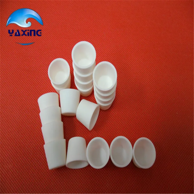 

99% pure alumina corundum crucible / Al2O3 ceramic crucible / Sintered crucible for melting arc-shaped dia20x17mm 3ml
