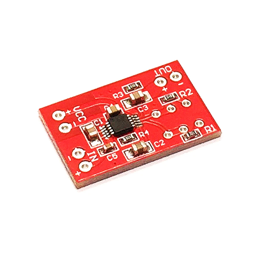 Microphone Preamplifier Board SSM2167 Low Voltage, Low Noise Compression Module DC 3V-5V Single Channel Microphone Preamplifier