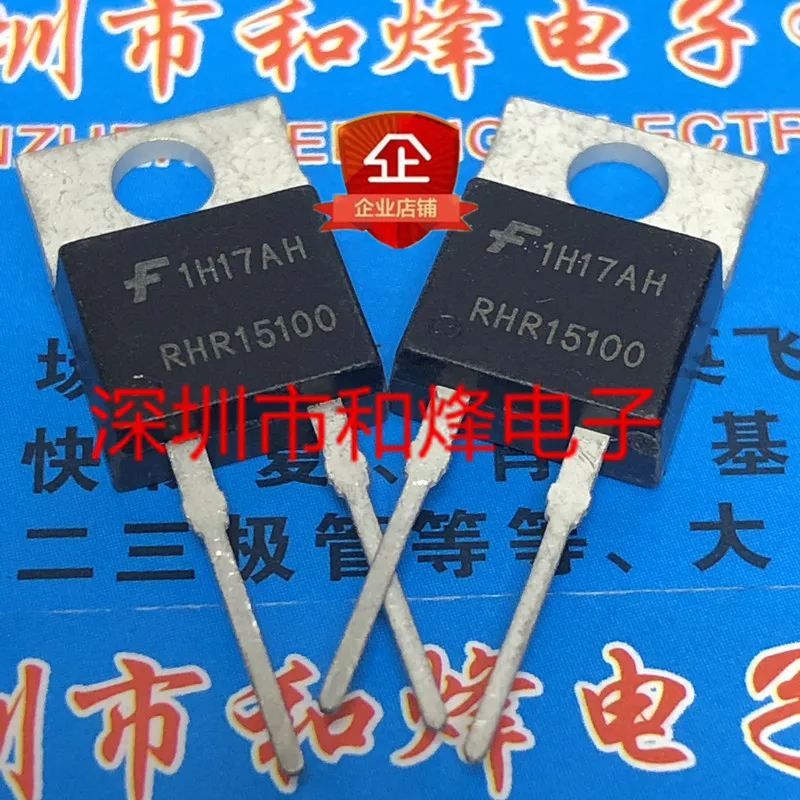 

10PCS RHR15100 RHRP15100 TO-220-2 1000V 15A