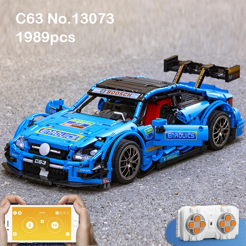 

MOULD KING 13073 Sports RC Car Racing G63 Drift APP Remote Control 1970pcs Building Blocks High-Tech Kids Toys Gift Bricks