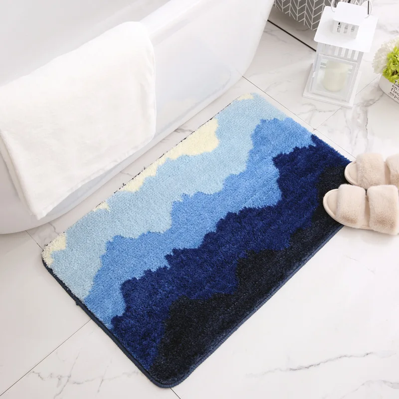 

Floor Mats Home Entrance Door Step Mats Bathroom Bathroom Absorbent Non-Slip Mat Bedroom Carpet Household