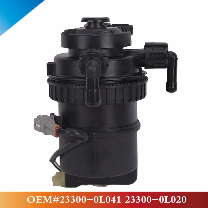 

CAPQX High quality fuel Filter assy Diesel filter 23300-0L042 for 2012 2013 2014 HILUX,FORTUNER INNOVA/KIJANG 1KD 2KD