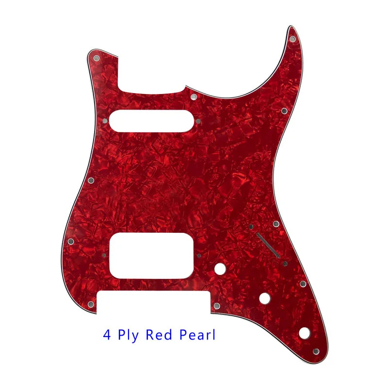 Fei Man Strat HS Pickguard, Guitar Accessories, 11 Screws For Fender Deluxe Strat, Fly Rose Bridge Cut, St Guitarra